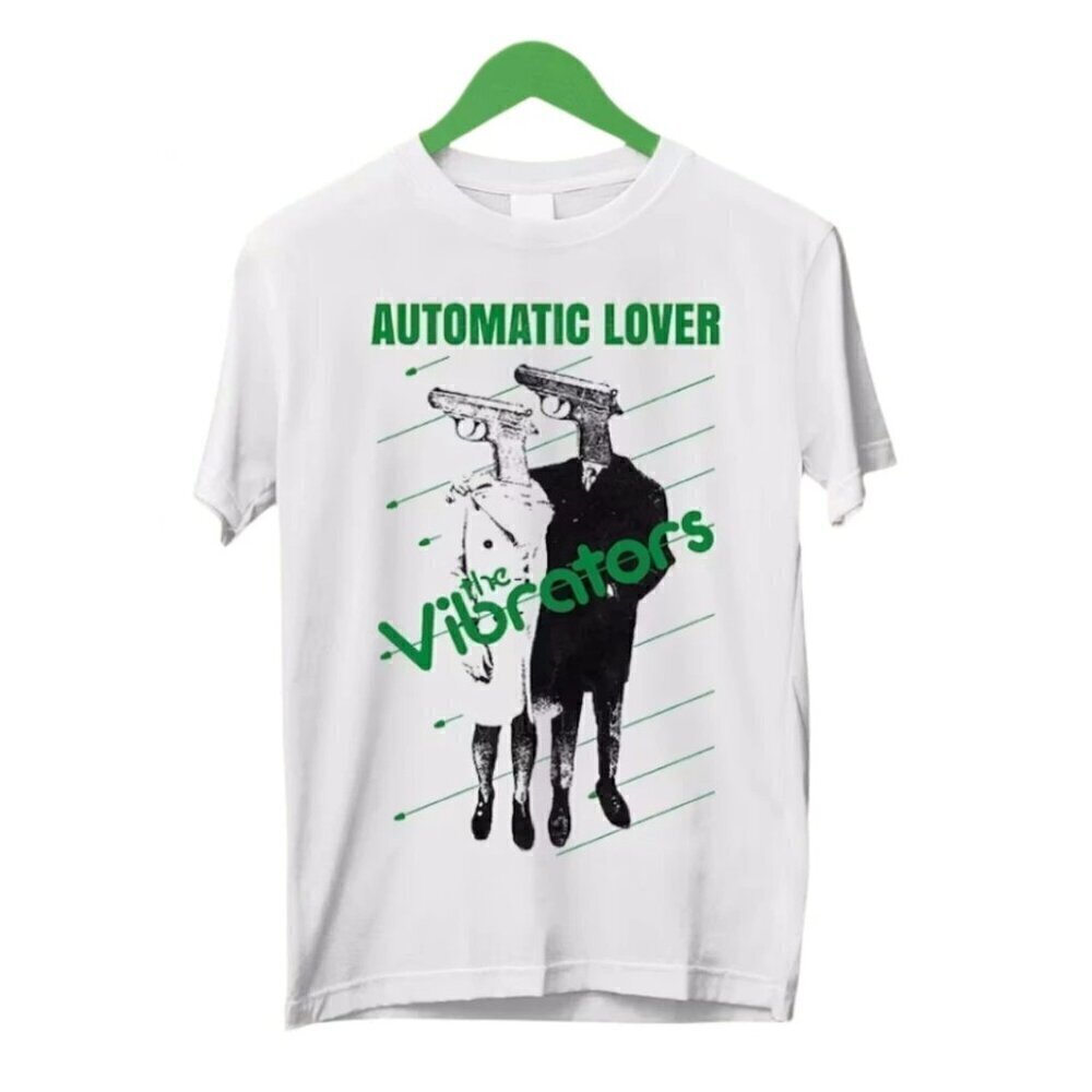 The Vibrators Automatic Lovers T Shirt Punk Rock Music Graphic Retro Fan Gift